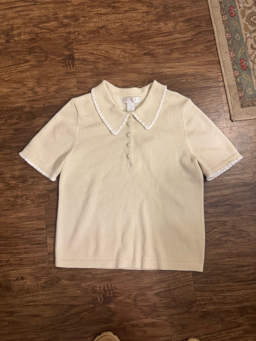NWT Caroline constas sweater top size large